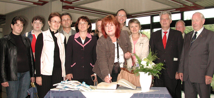 Gruppenbild zum Empfang