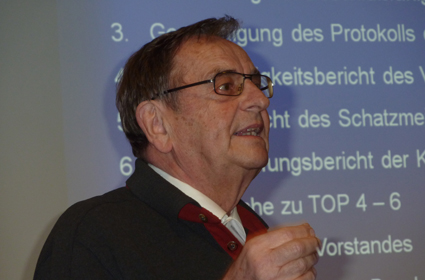 Begrung Hotelier Joseph Baus