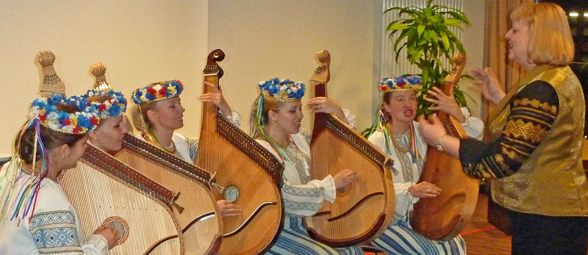 weihnachtliche Musik mit dem Bandura Ensemble