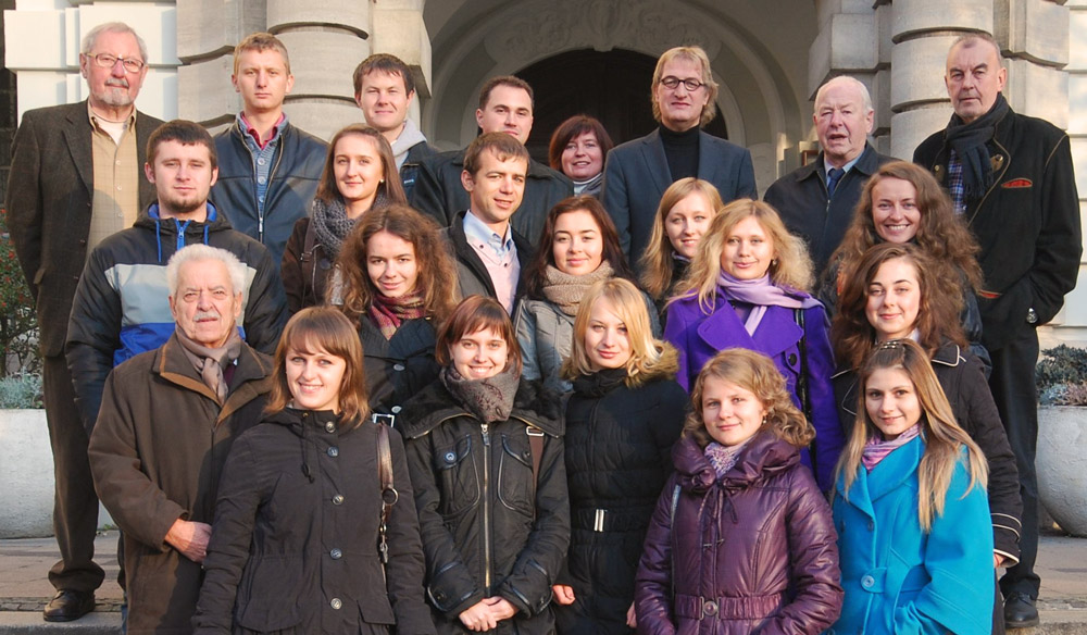 nach dem Empfang im Rathaus Herford