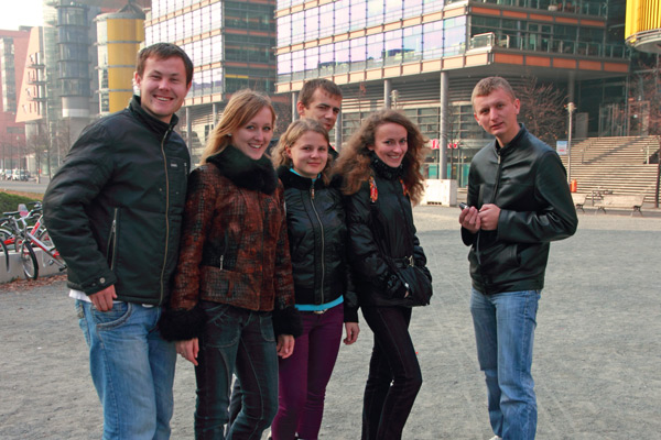 Studenten on Tour in unserer Haupstadt Berlin